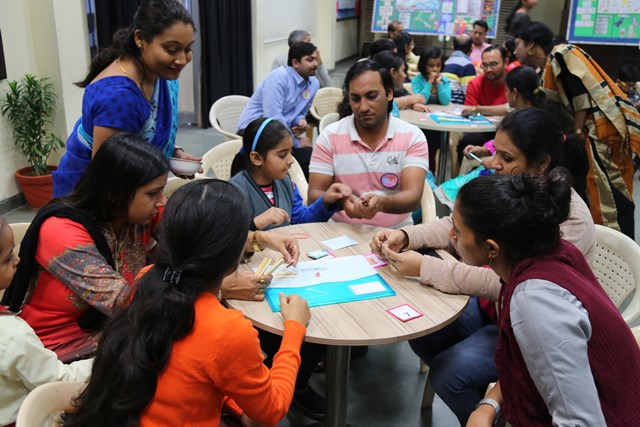 LEARNING MATHEMATICS A JOYFUL EXPERIENCE : FUN WITH NUMBERS SESSION AT  Brahm Dutt Blue Bells Public School , SECTOR 10, GURGAON
